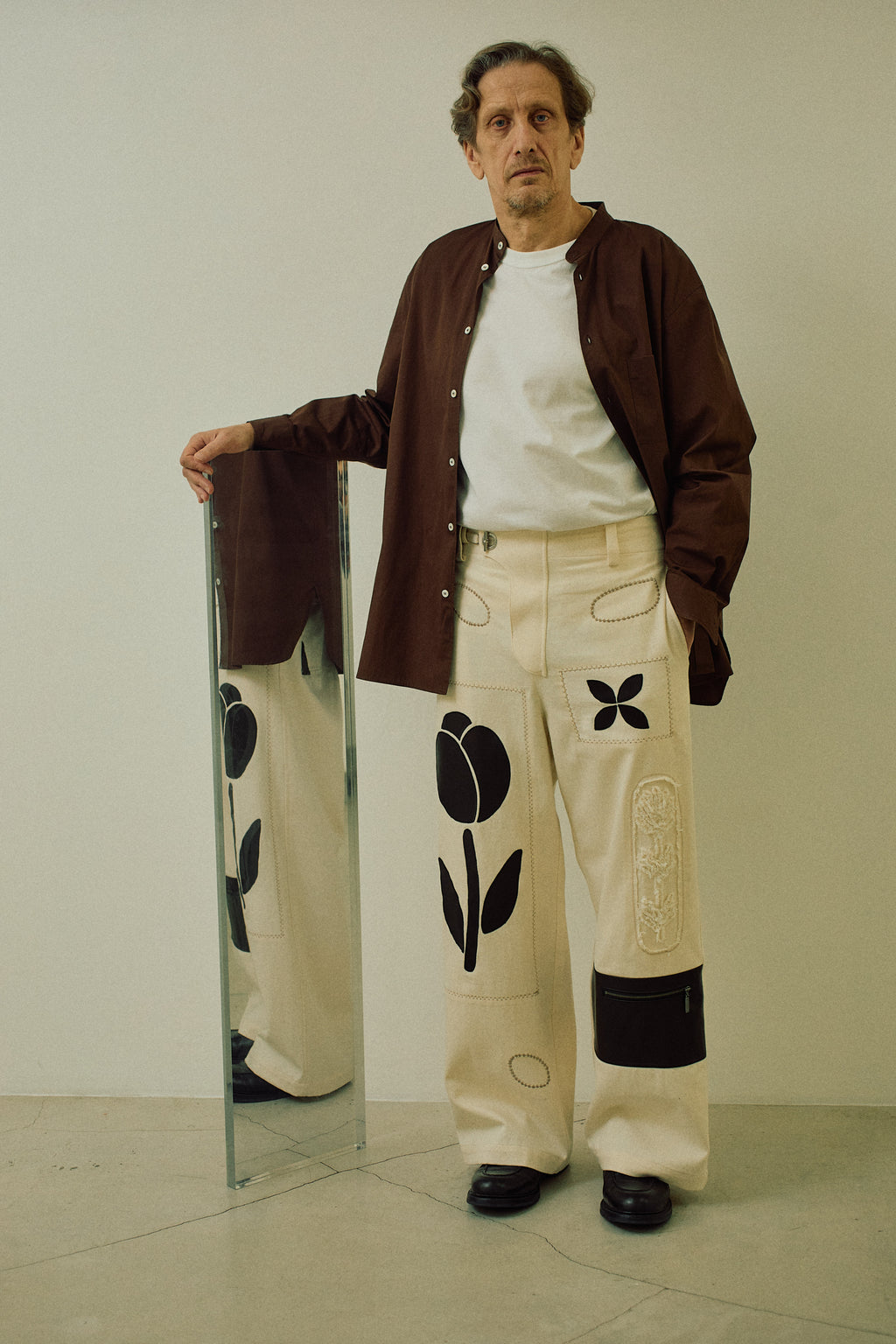 Bespoke pants 005 Ivory