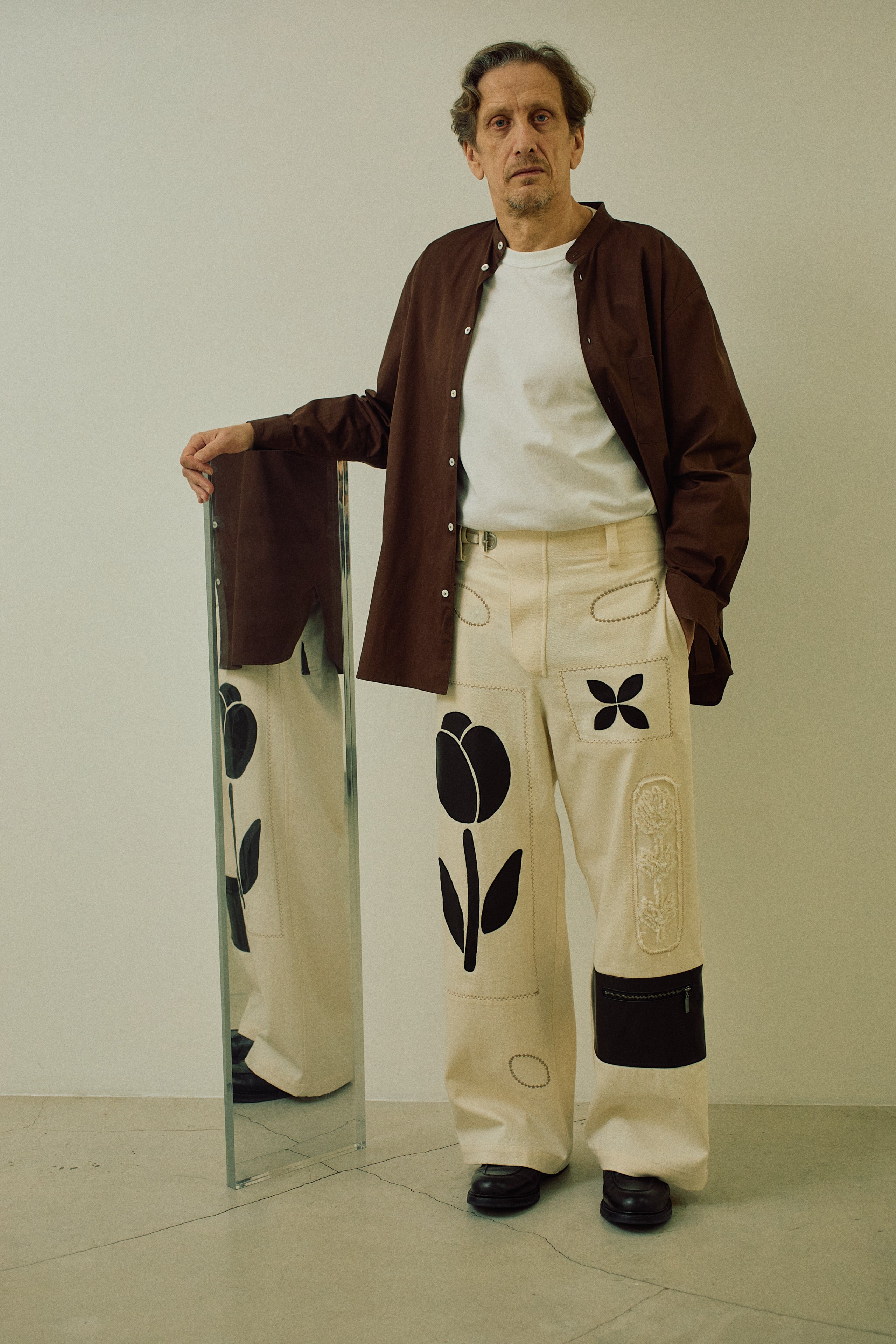 Bespoke pants 005 Ivory
