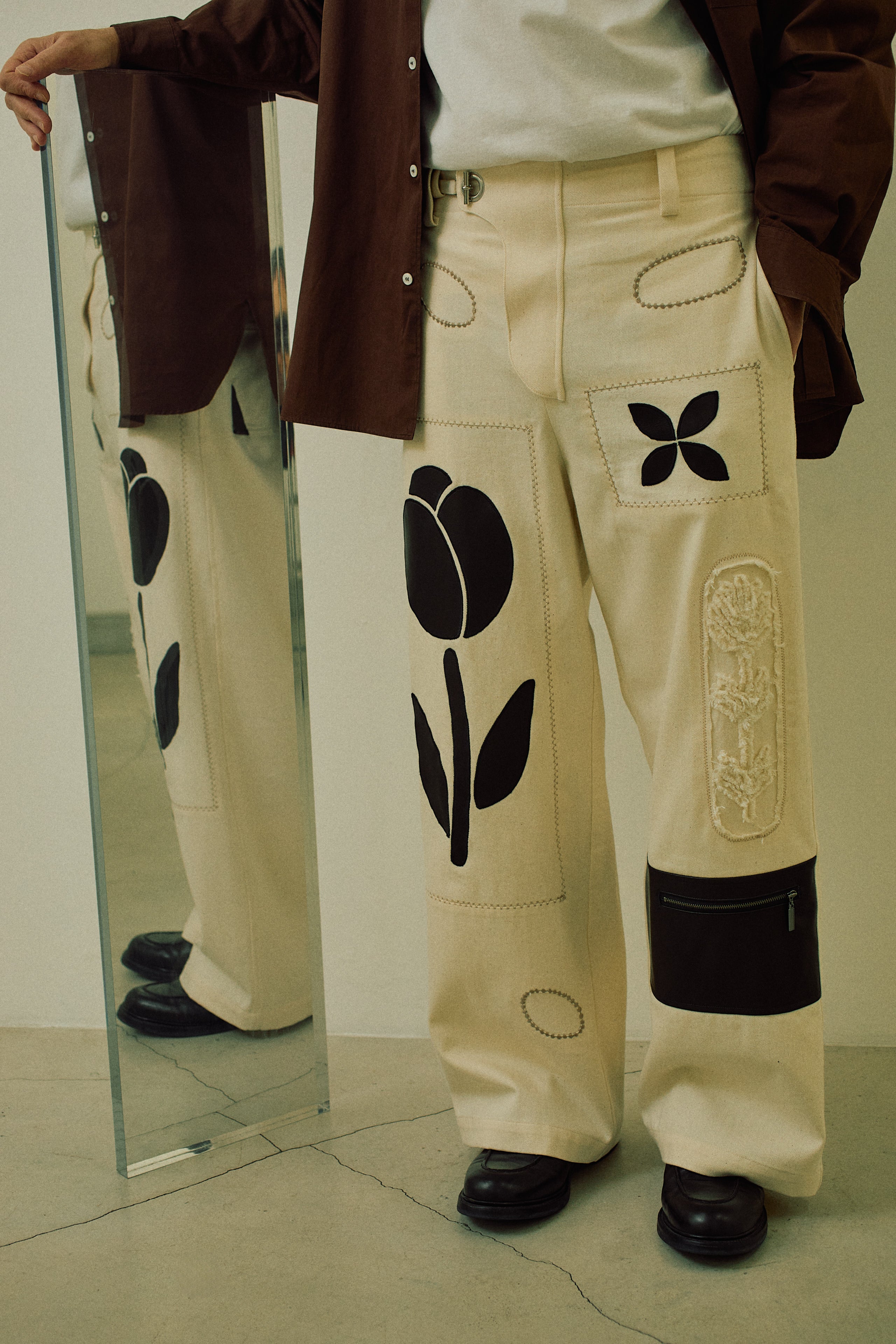 Bespoke pants 005 Ivory