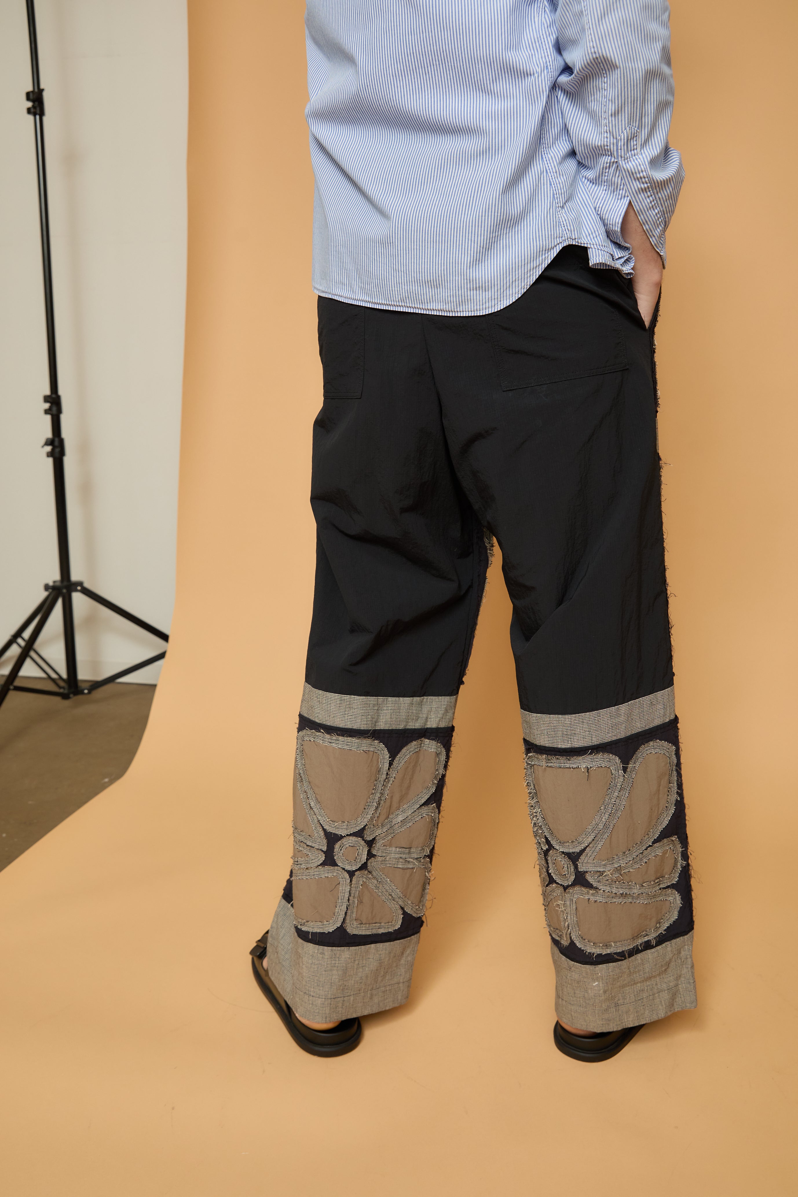 Bespoke pants 004 Black