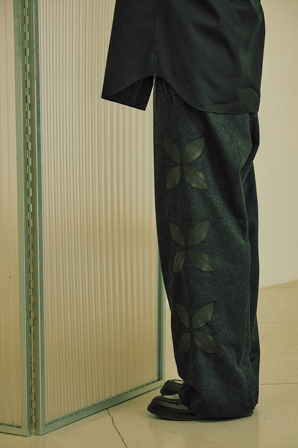 Bespoke pants 008 Charcoal gray --- Pn038