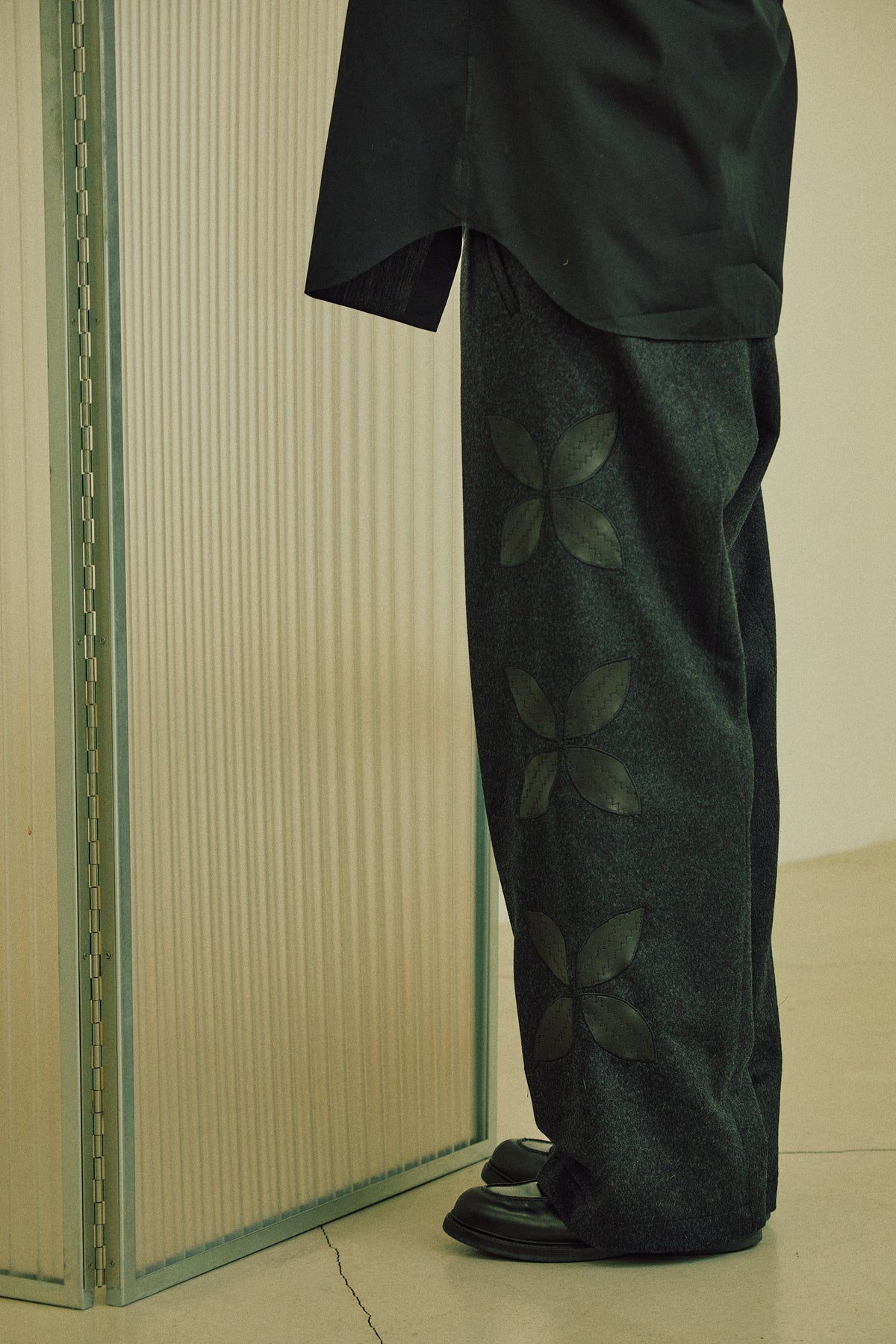 Bespoke pants 008 Charcoal gray --- Pn038
