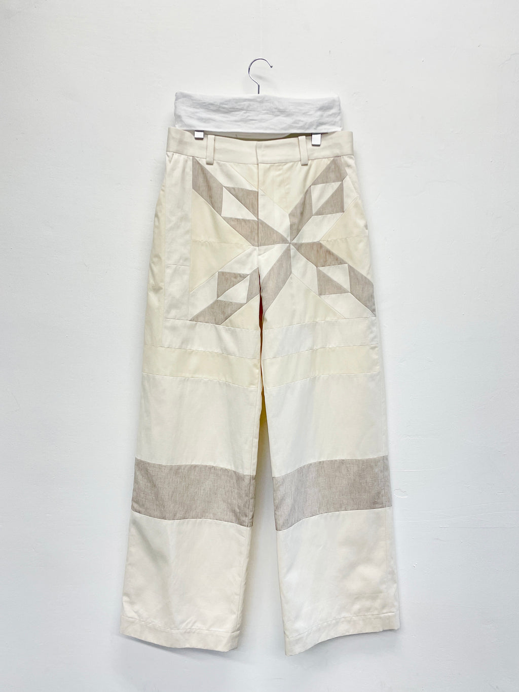 Straight pants 002 white