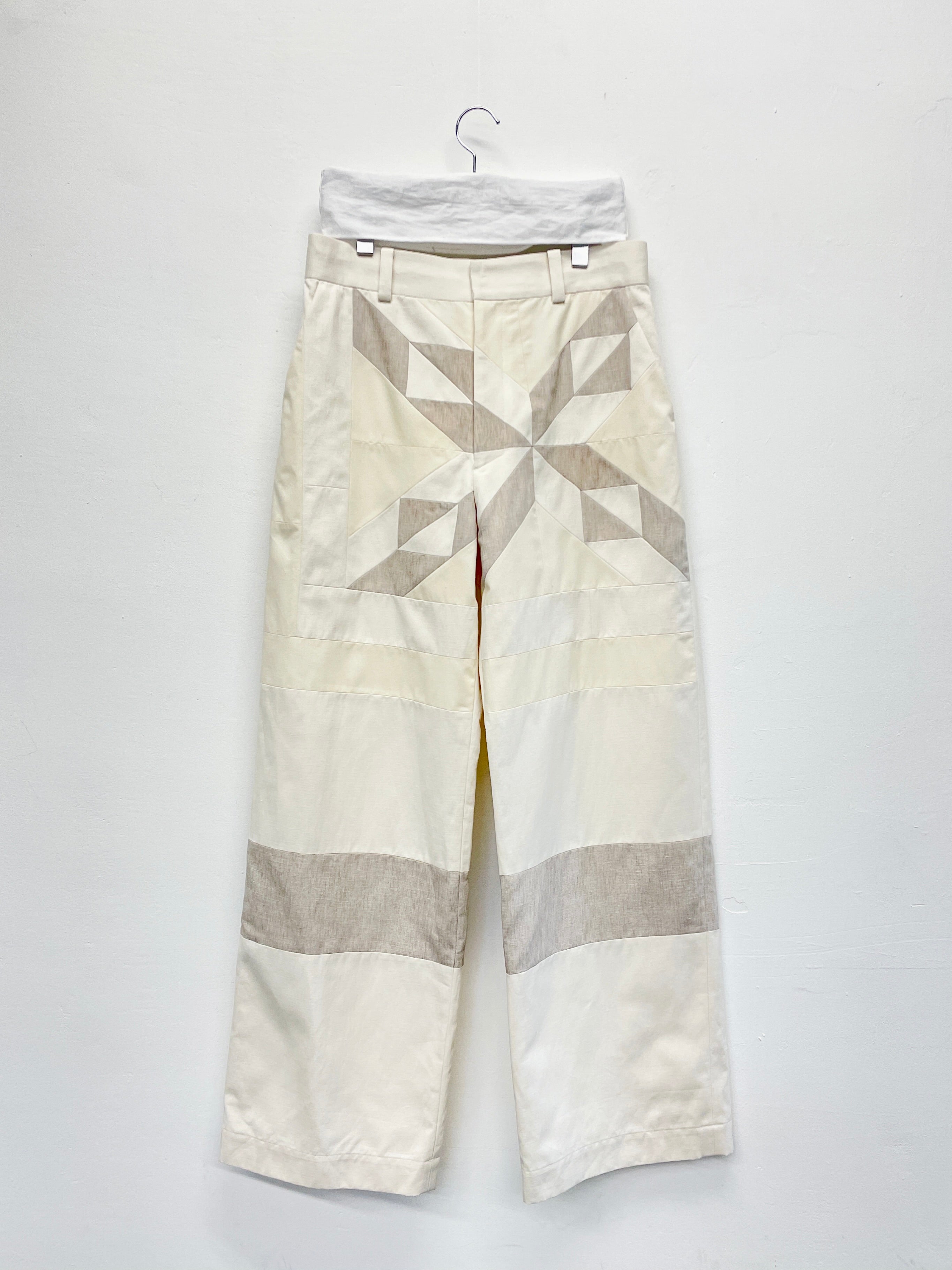 Straight pants 002 white