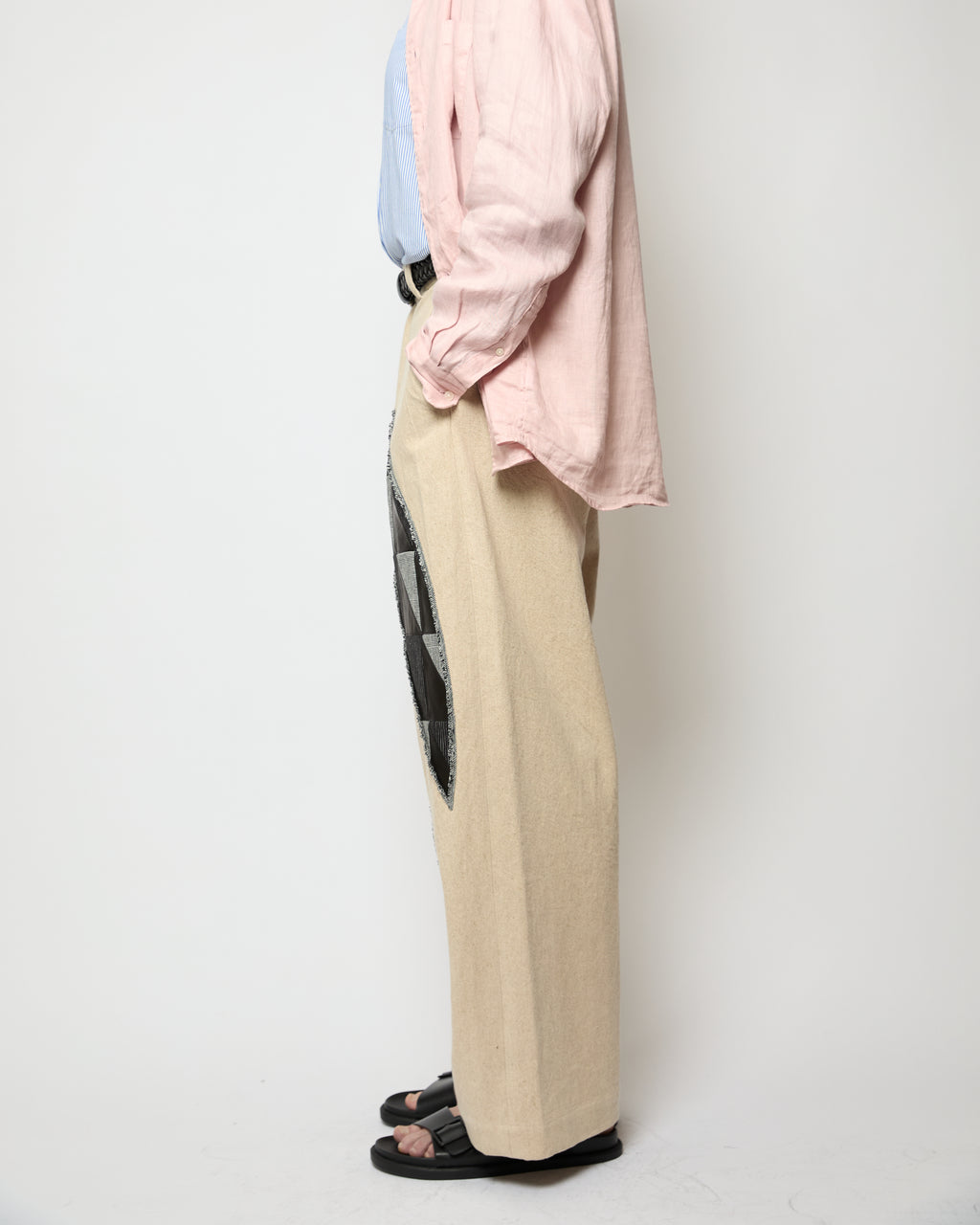 Bespoke pants 002 beige