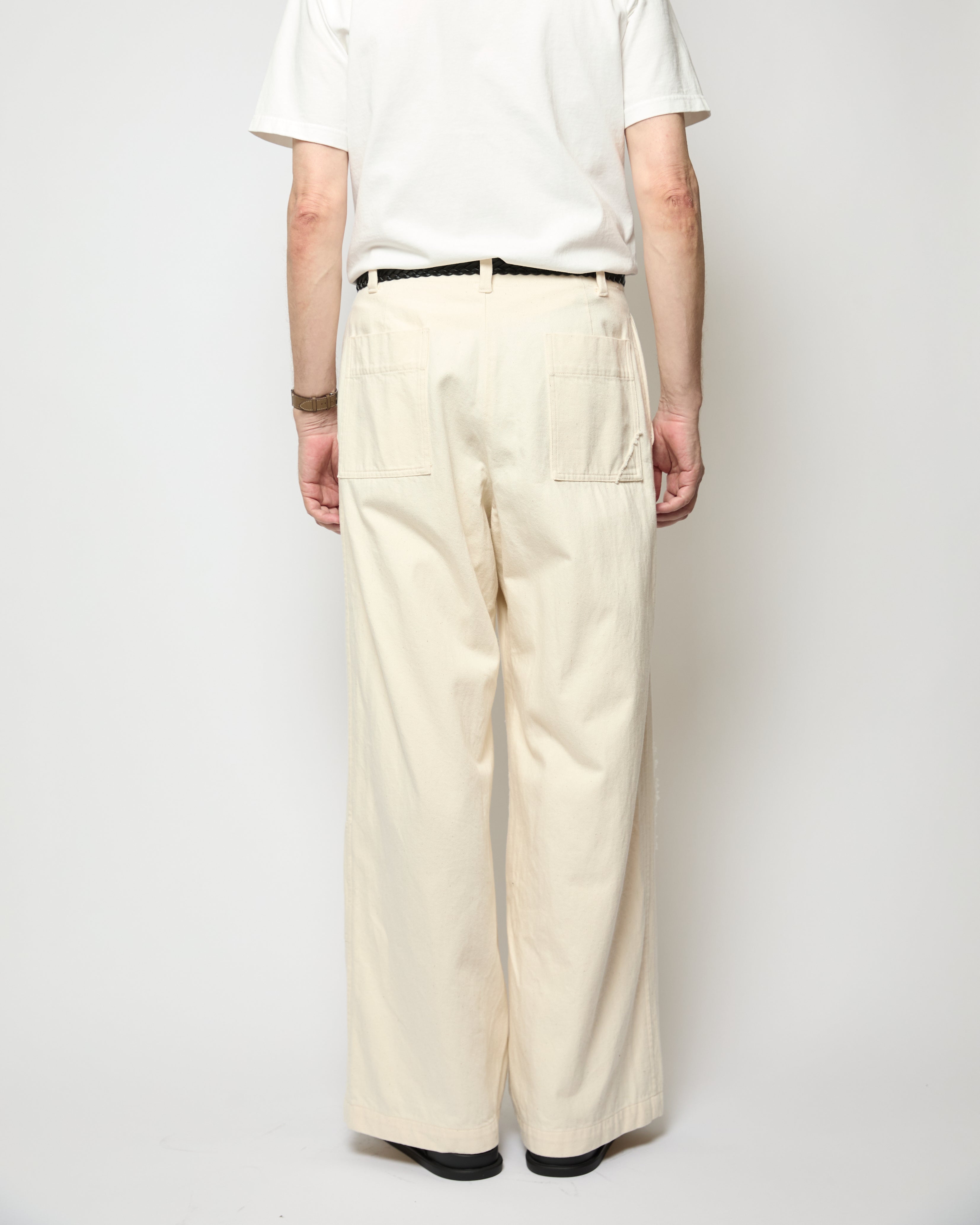Bespoke pants 003 Ivory
