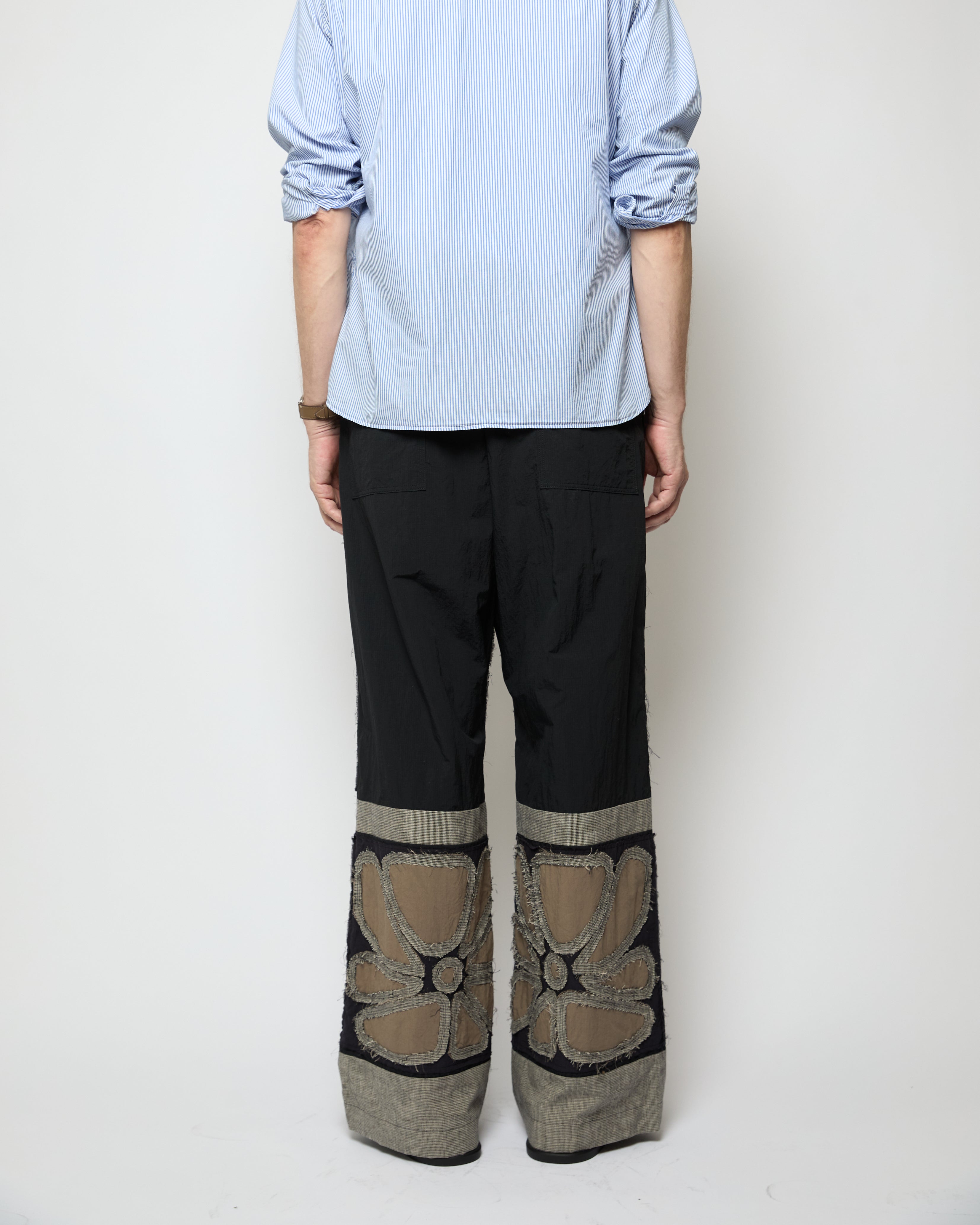 Bespoke pants 004 Black