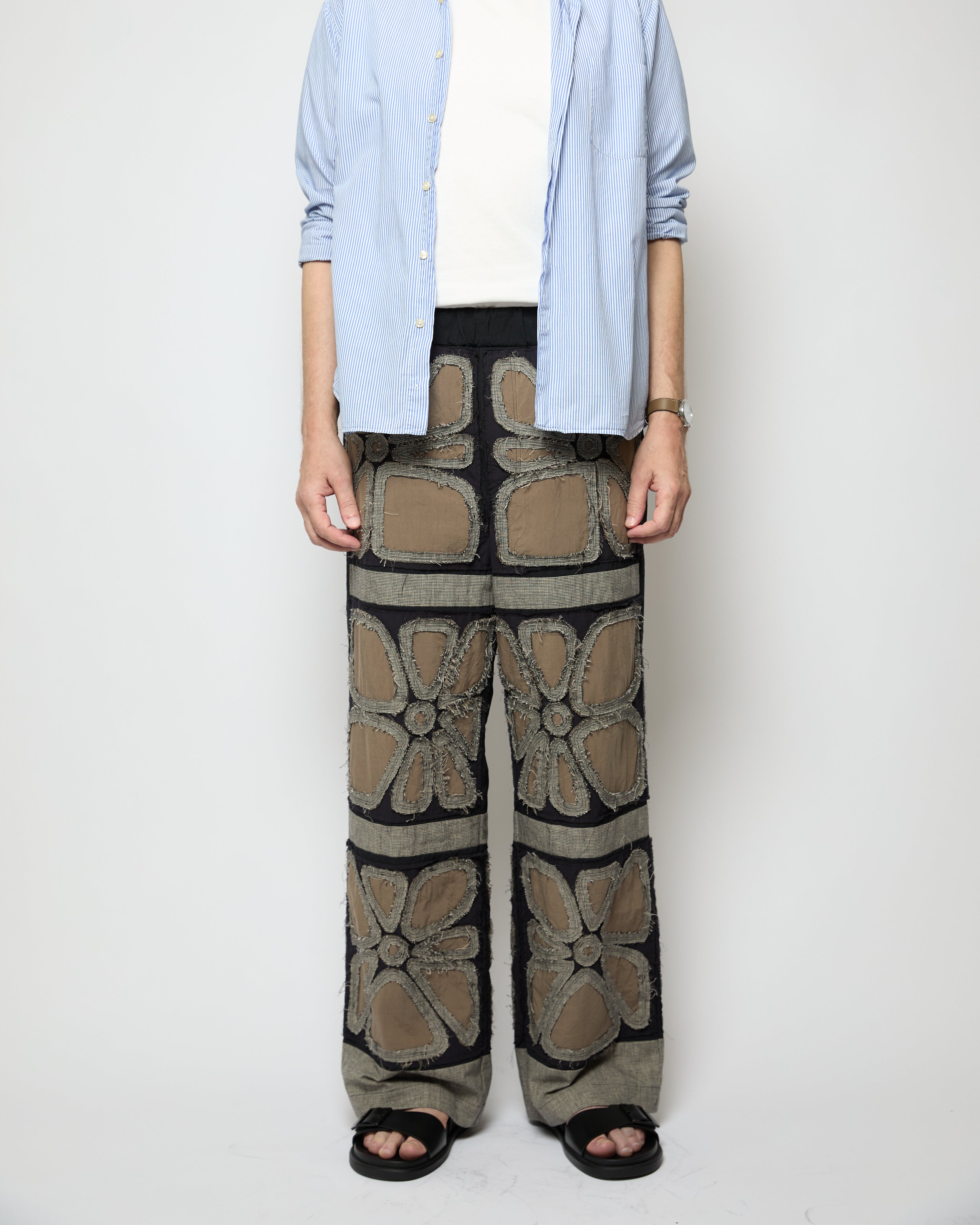 Bespoke pants 004 Black