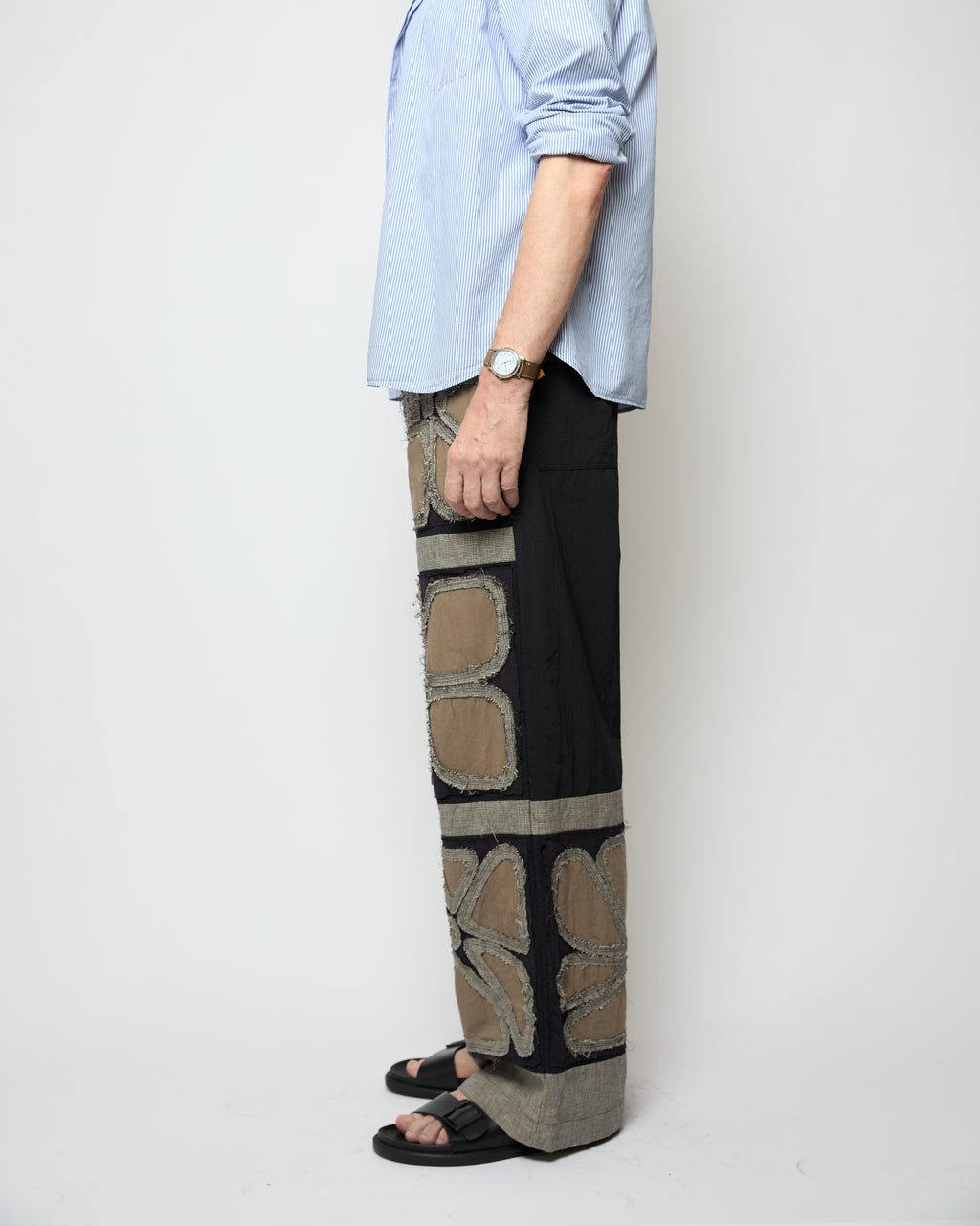Bespoke pants 004 Black