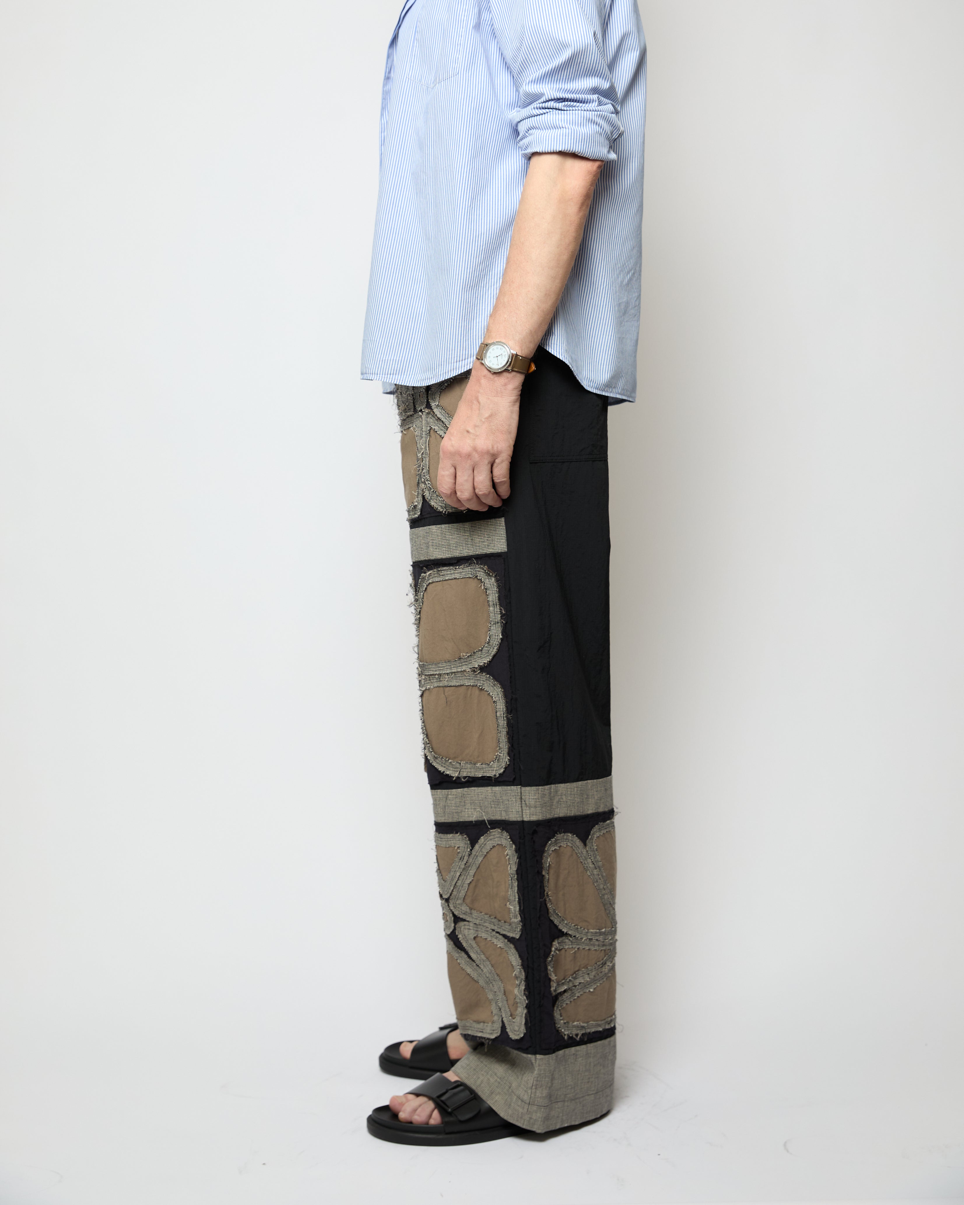 Bespoke pants 004 Black