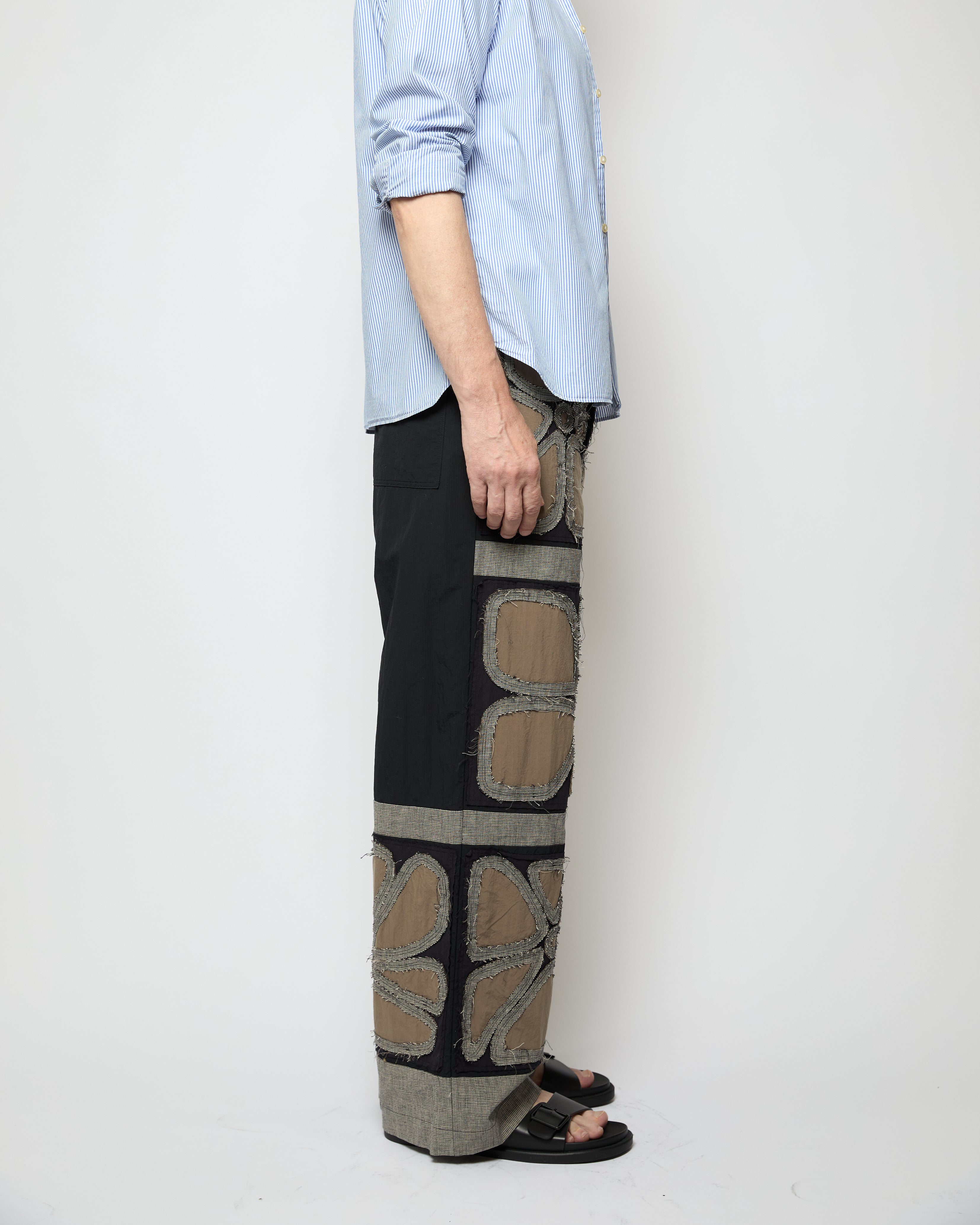 Bespoke pants 004 Black