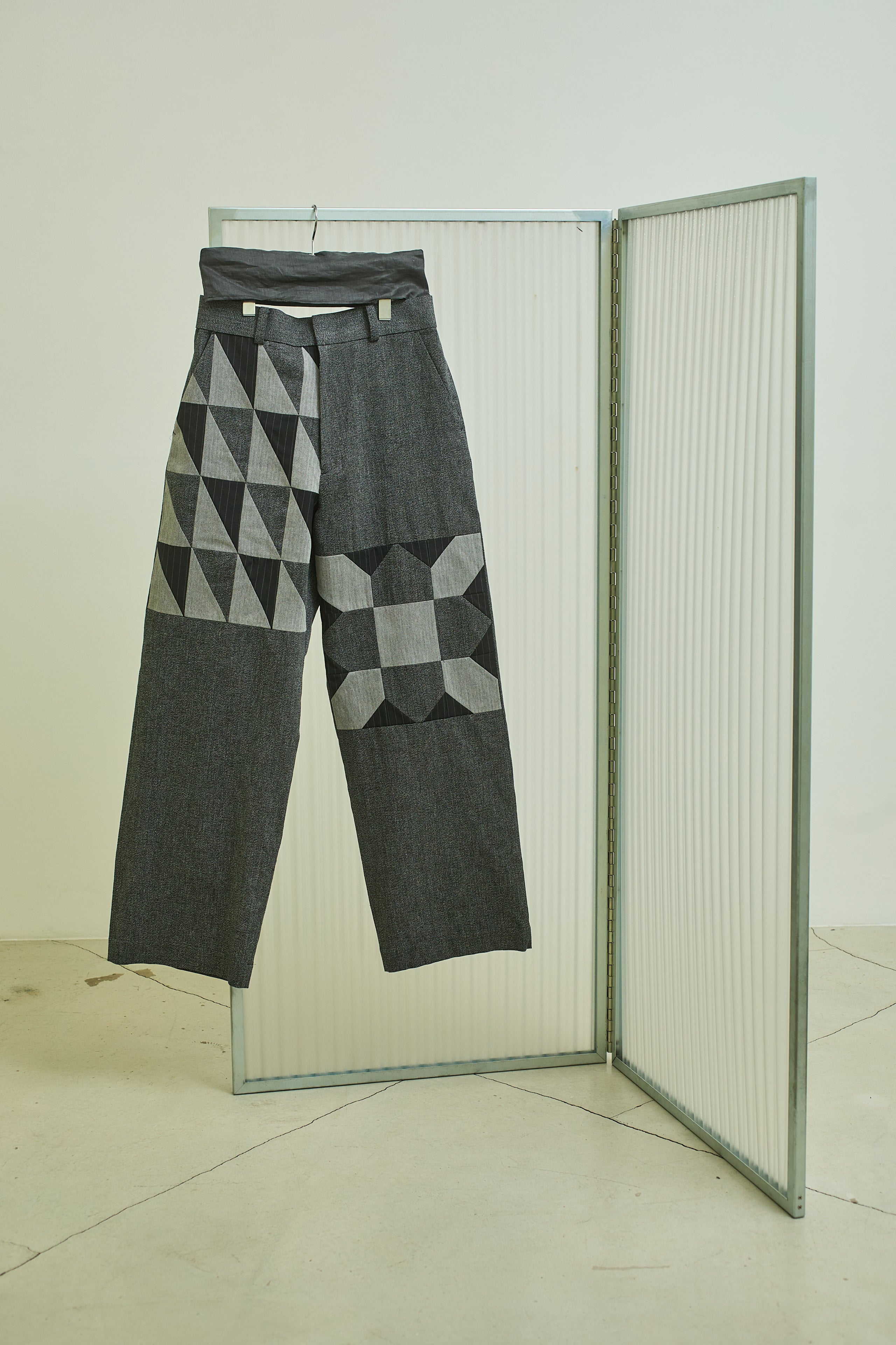 Straight pants 005 Black