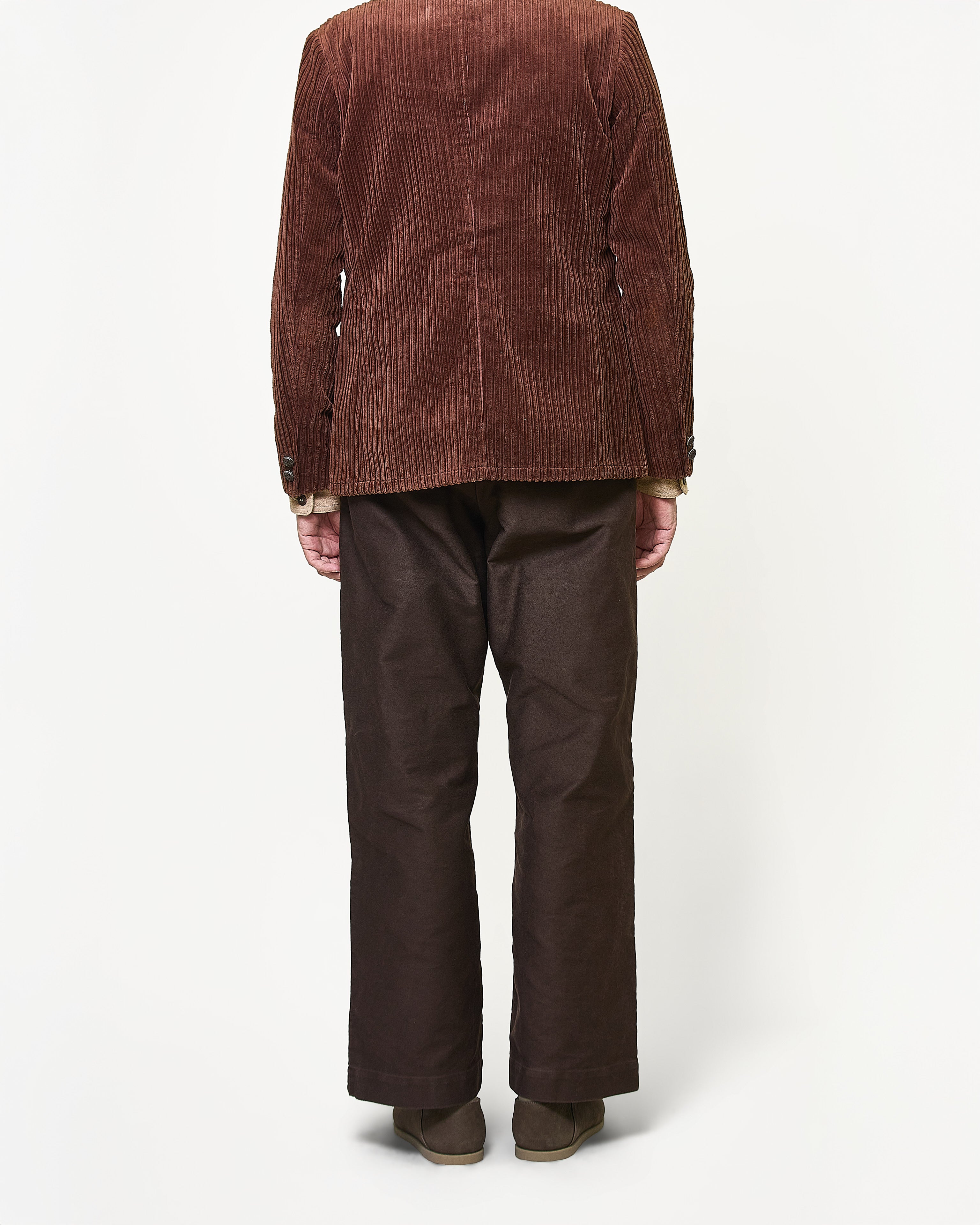 Straight pants 005 Brown
