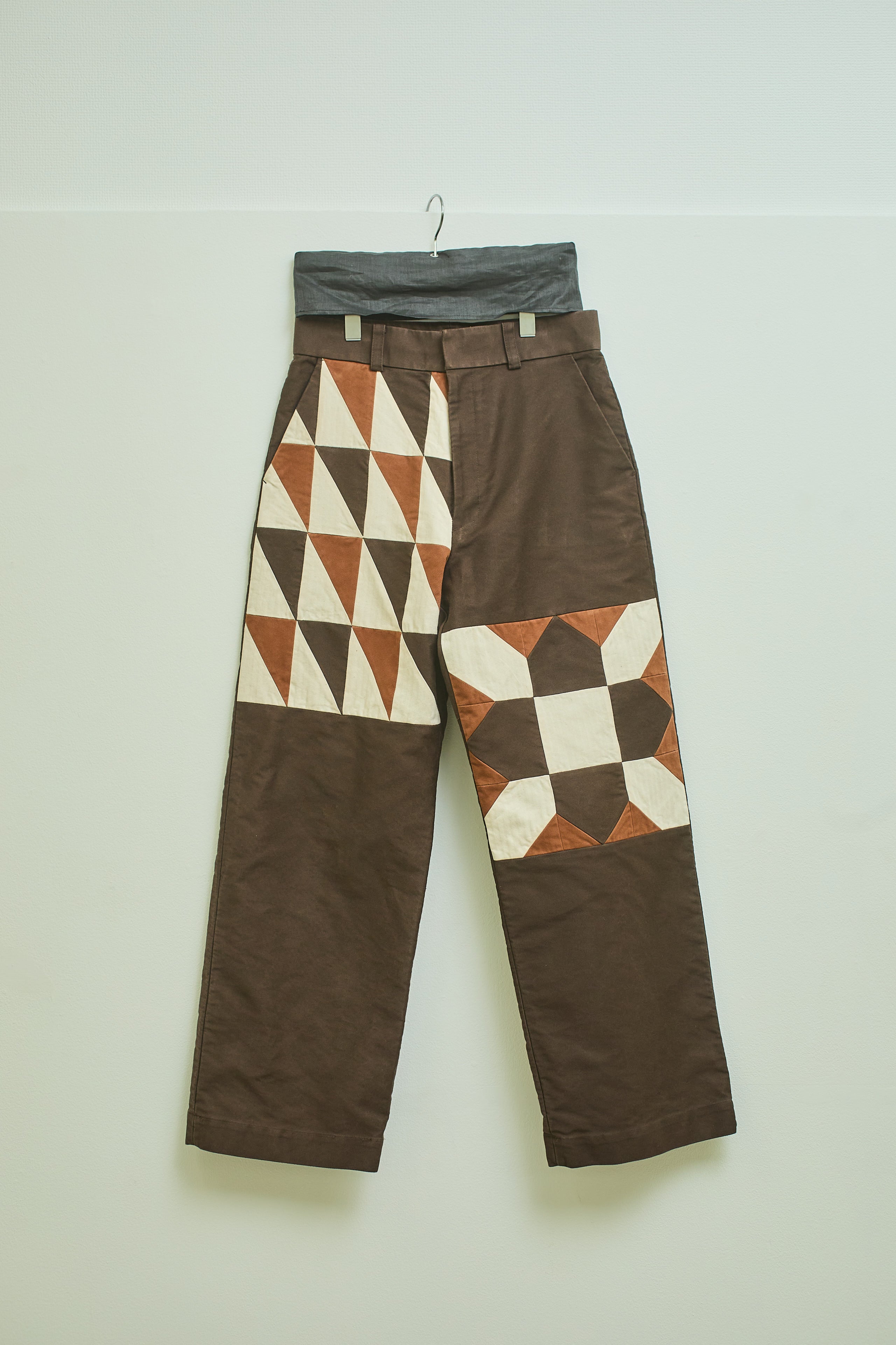 Straight pants 005 Brown