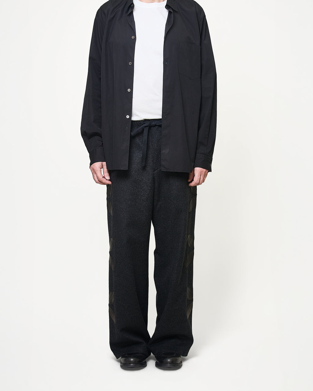 Bespoke pants 008 Charcoal gray --- Pn038