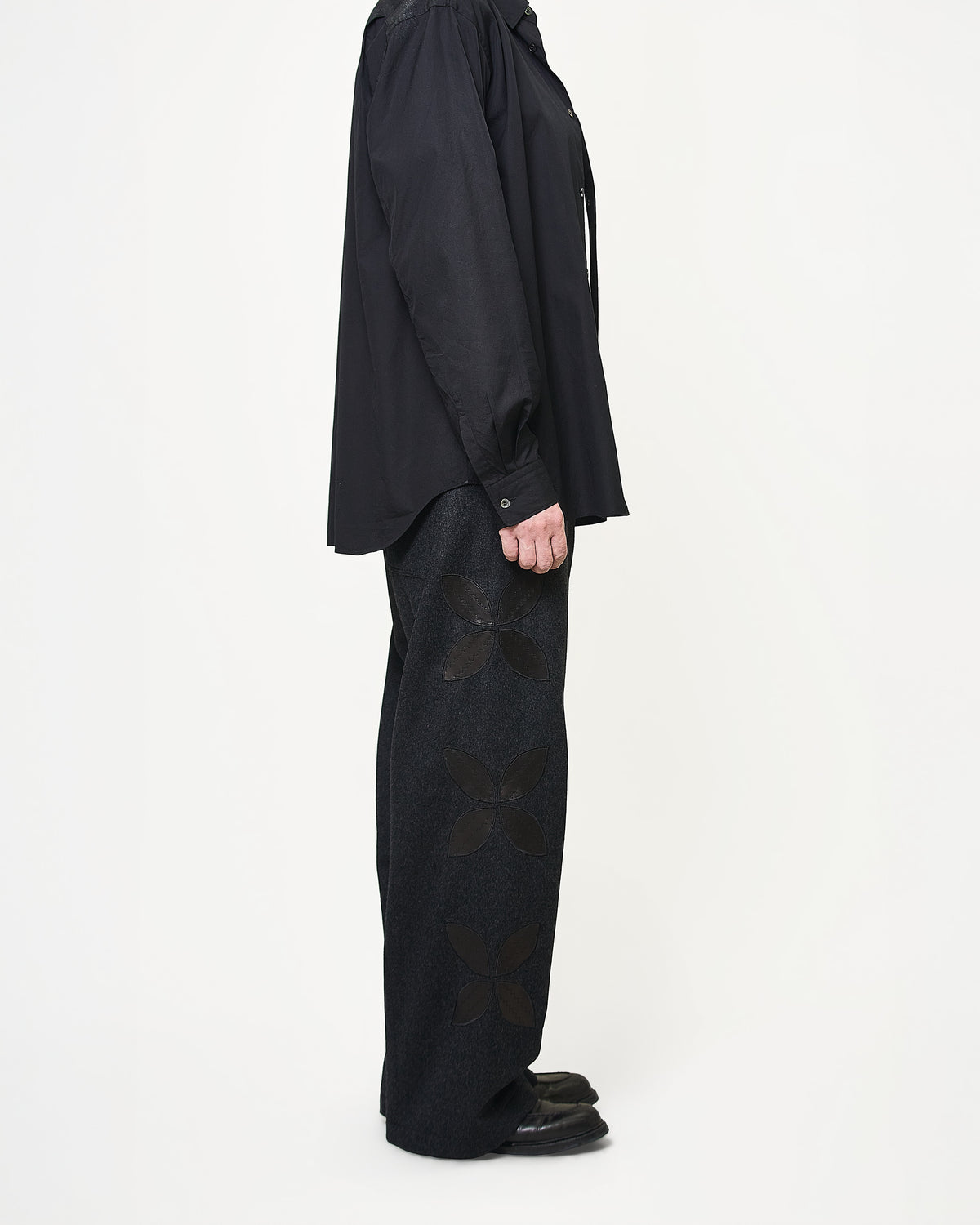 Bespoke pants 008 Charcoal gray --- Pn038
