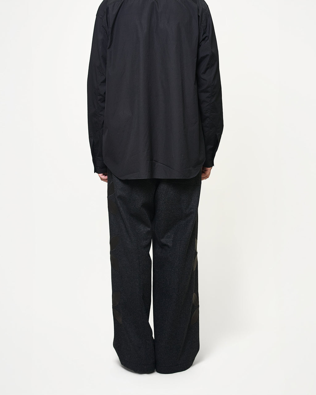 Bespoke pants 008 Charcoal gray --- Pn038