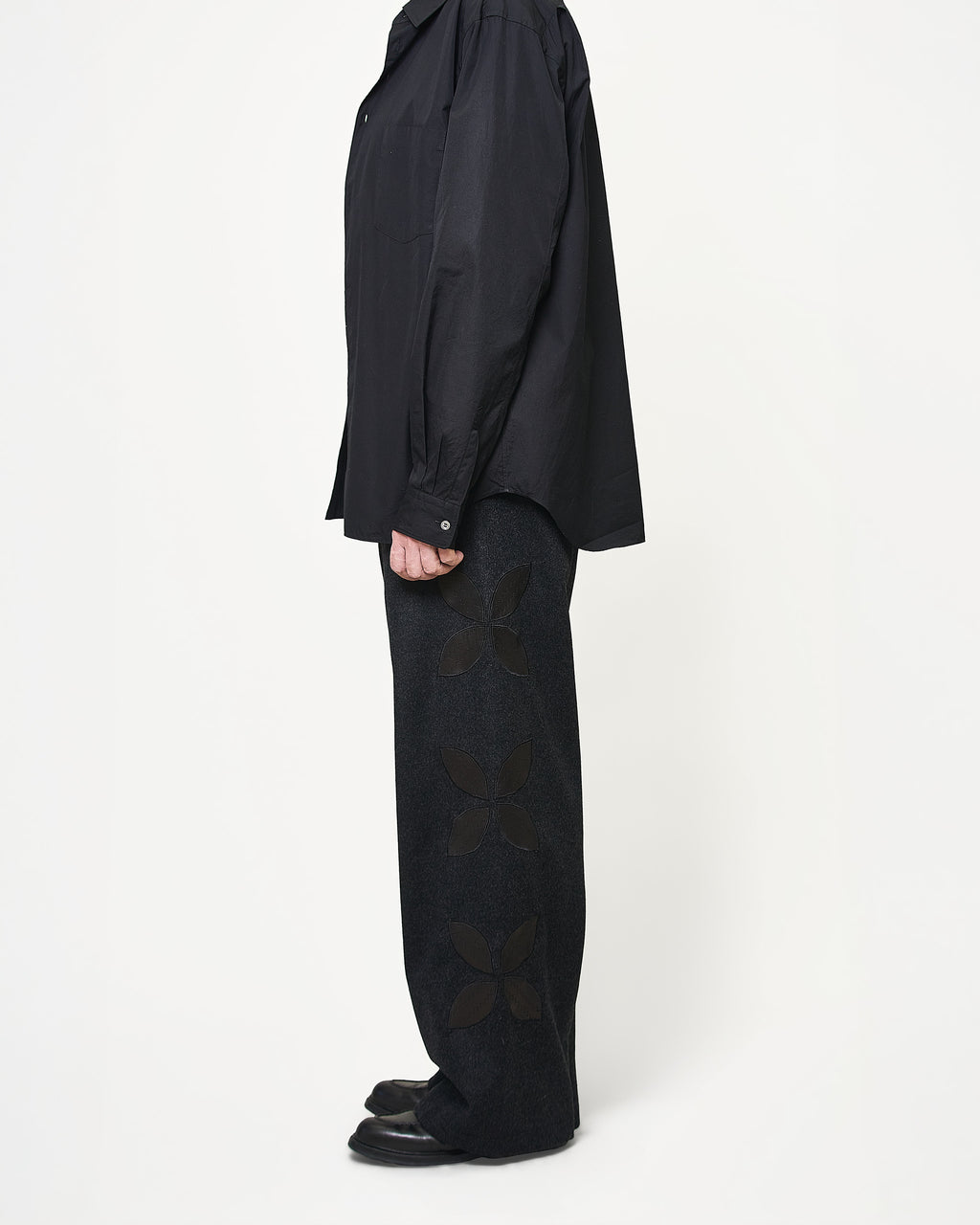 Bespoke pants 008 Charcoal gray --- Pn038