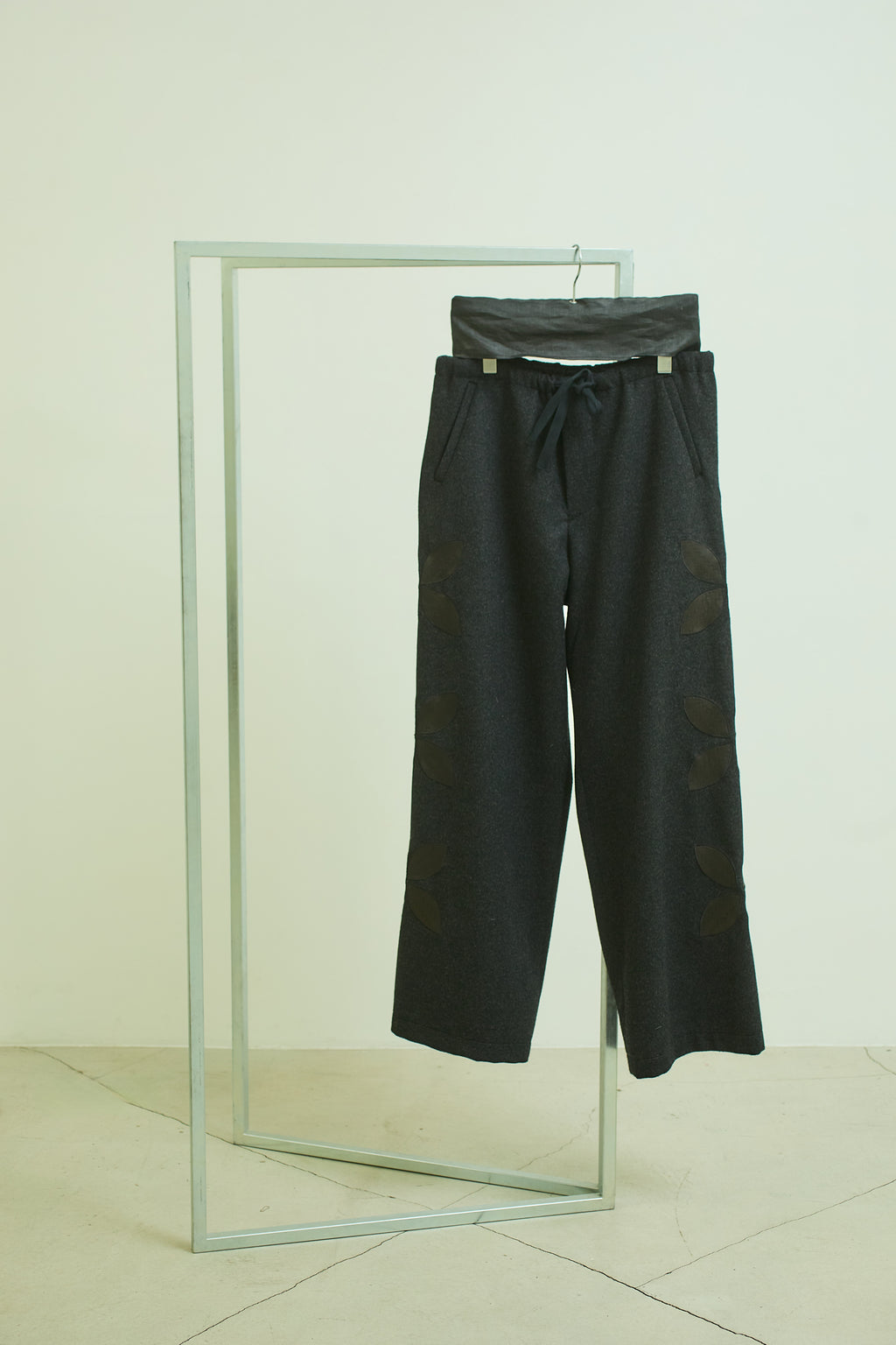 Bespoke pants 008 Charcoal gray --- Pn038